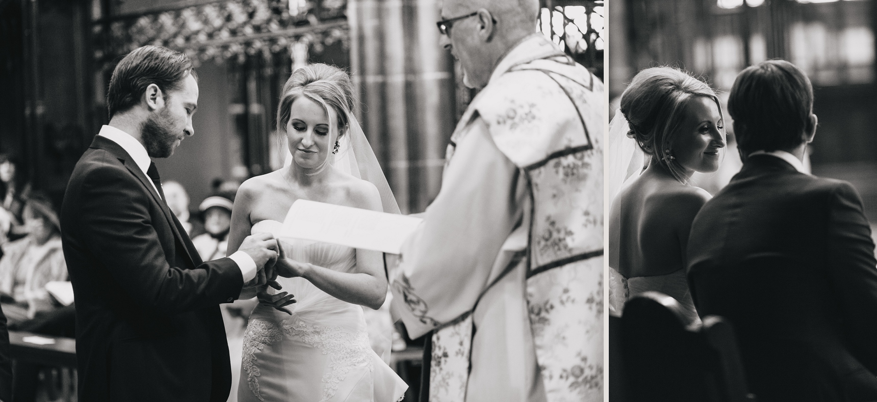 wedding photographer Manchester Cathedral